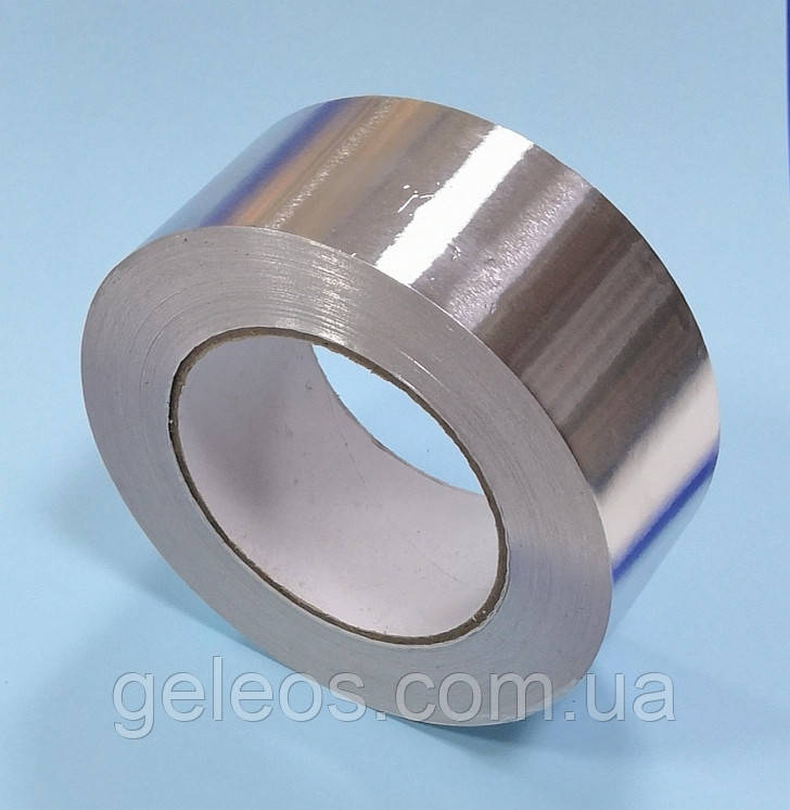 Скотч алюмінієвий 50мм - 50м 30 мкм стрічка клейка