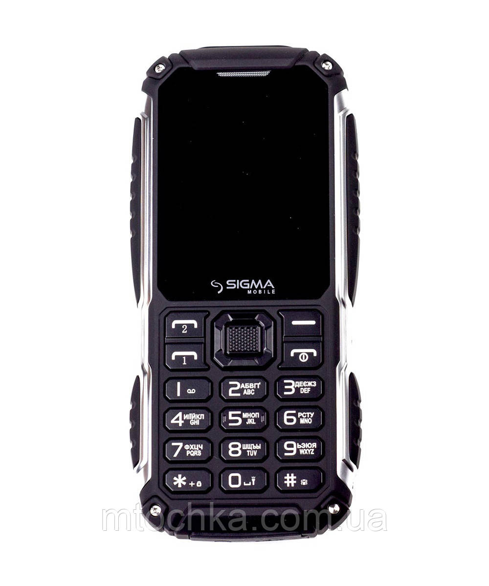 Мобільний телефон Sigma mobile X-treme PT68 black (4400mAh) (офіціальна гарантія)