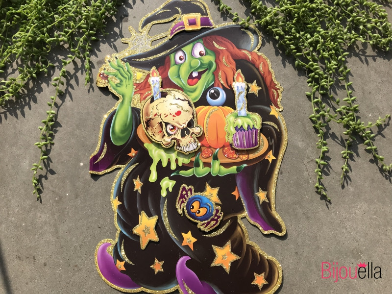 Наклейка Helloween зла відьма декорації для Гелловіна