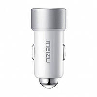 Зарядное устройство в прикуриватель Meizu Dual Port USB Car Charger [17W] Grey