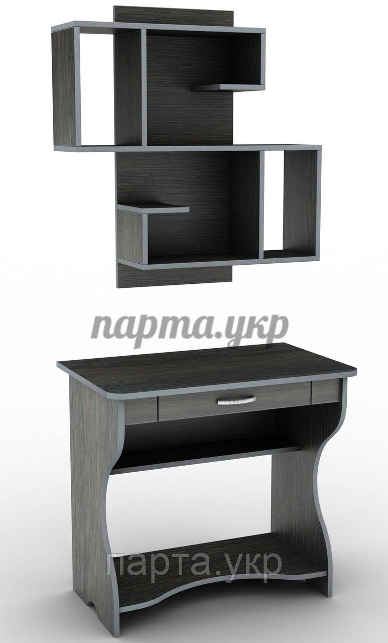 Письмовий стіл ТСУNo1 + полиця