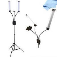 КОСТМЕТИЧНА ЛАМПА З ДЕРЖАТИЛЕМ ДЛЯ ТЕЛЕФОНА 40W LED BEND