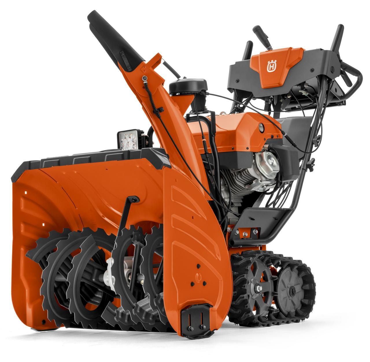 Снігоприбиральник бензиновий на гусеничному ходу Husqvarna ST 424T, фото 1