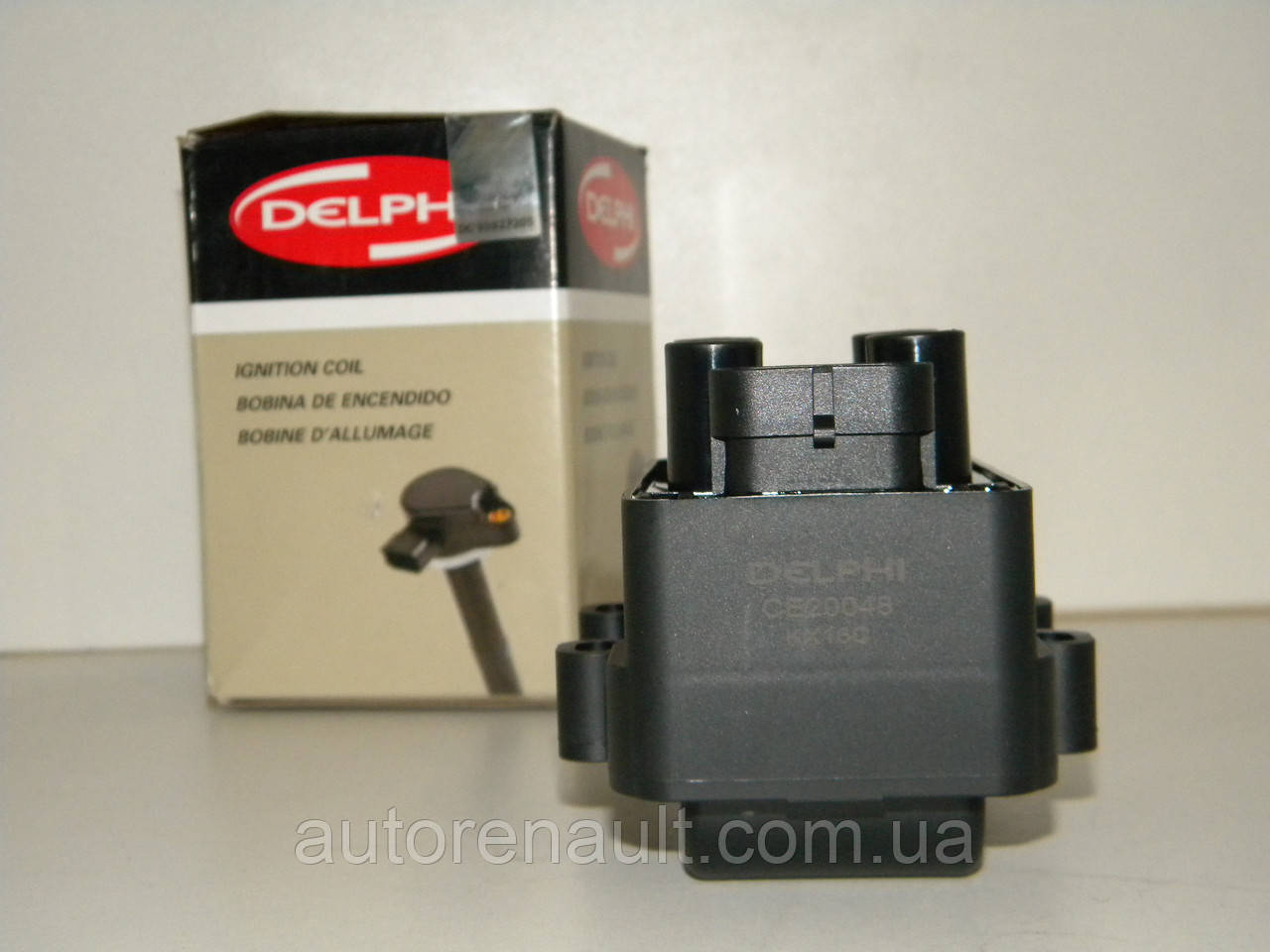 Котушка запалювання на Рено Логан II 1.6 i DELPHI (США) CE20048-12B1