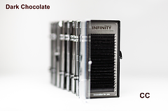 Вії INFINITY Темний Шоколад СС