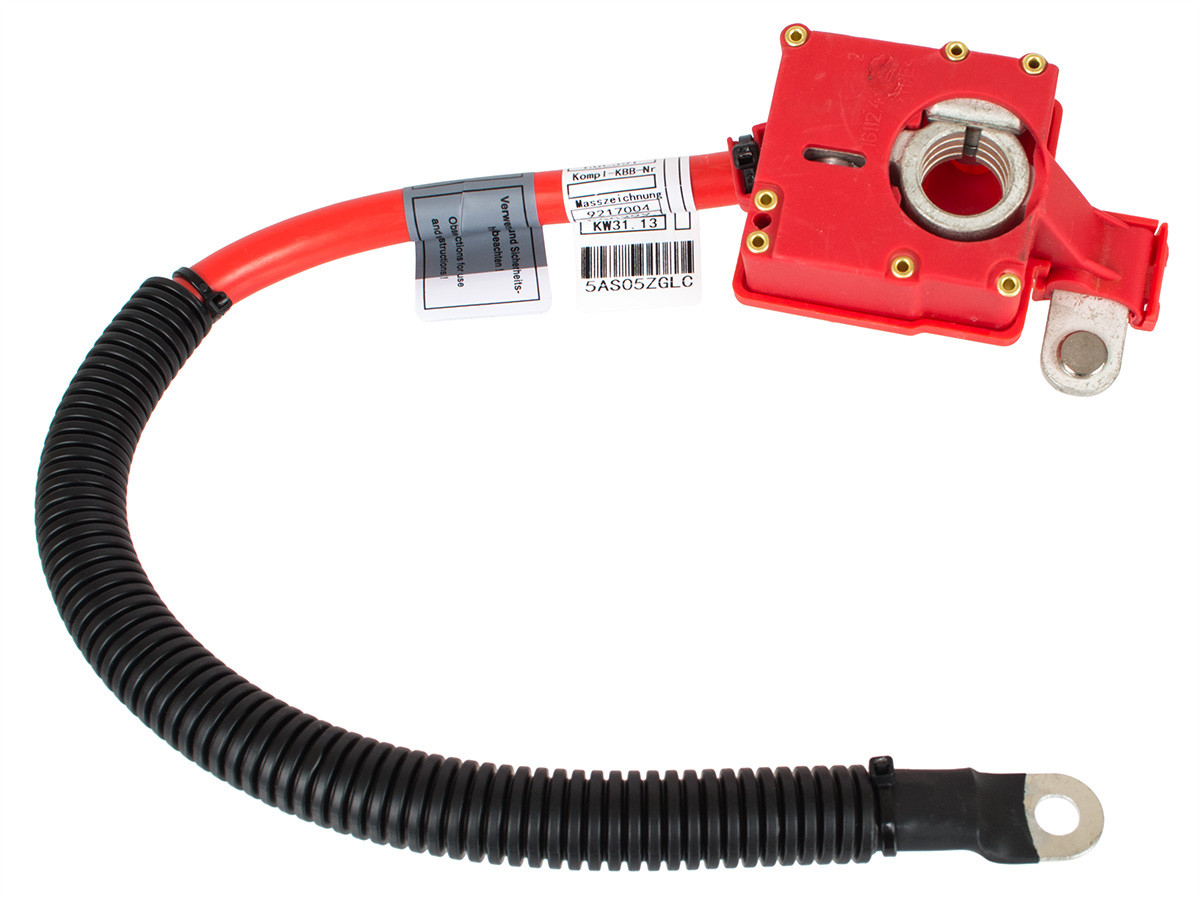 Клема (провід) акумулятора плюс BMW E70 E71, фото 1