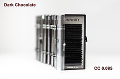 Вії INFINITY Темний Шоколад СС 0.085