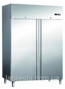 Шафа морозильна COOLEQ GN1410BT (-18°С...-22°С, нерж.)