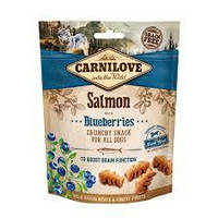 Ласощі Carnilove Dog Crunchy Snack лосось,чорниця для собак, 200 грм