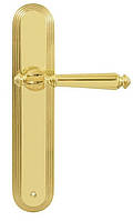 Ручка дверна на планці Fimet Michelle золото Pave (Італія)