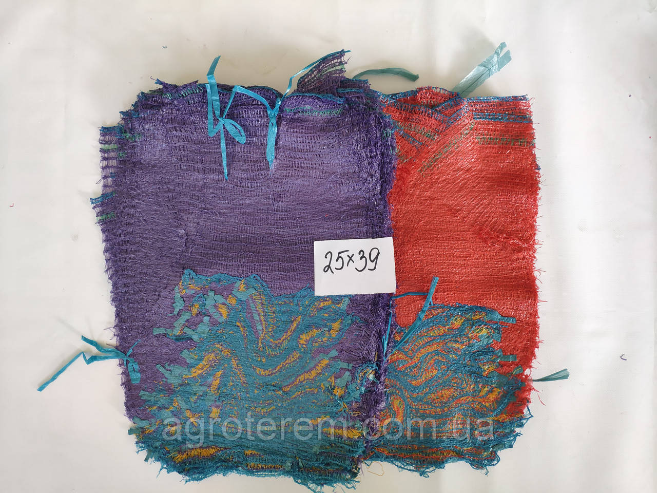 Сітка овочева 25*39 (до 5 кг) 100шт