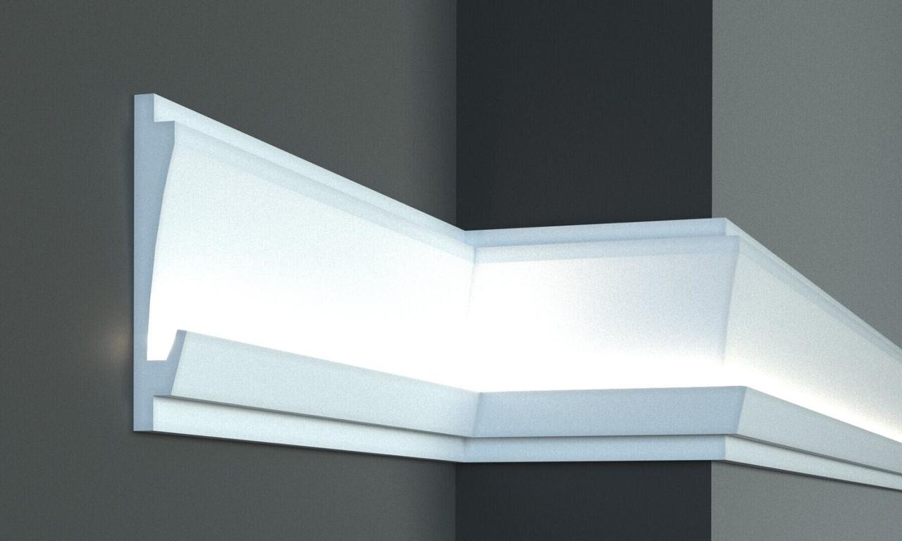 Стельовий плінтус Tesori KD406 (18,5х3,5)см, довжина 1,15м