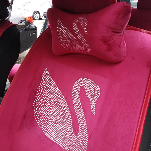 Комплект авточехлов из бархата