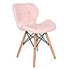 Набір з 4 стільців для кухні та бару SKY74 рожевий (9056-4), фото 3