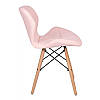 Набір з 4 стільців для кухні та бару SKY74 рожевий (9056-4), фото 4