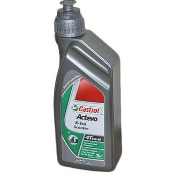 Олива моторна Castrol EVO Scooter 4T 5w40 (Каністра 1л)