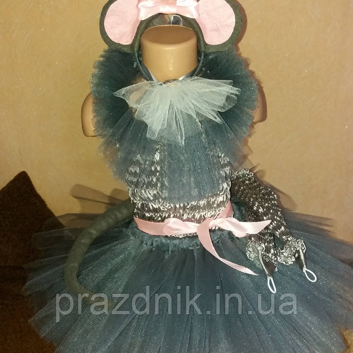 Карнавальний костюм мишки для дівчаток