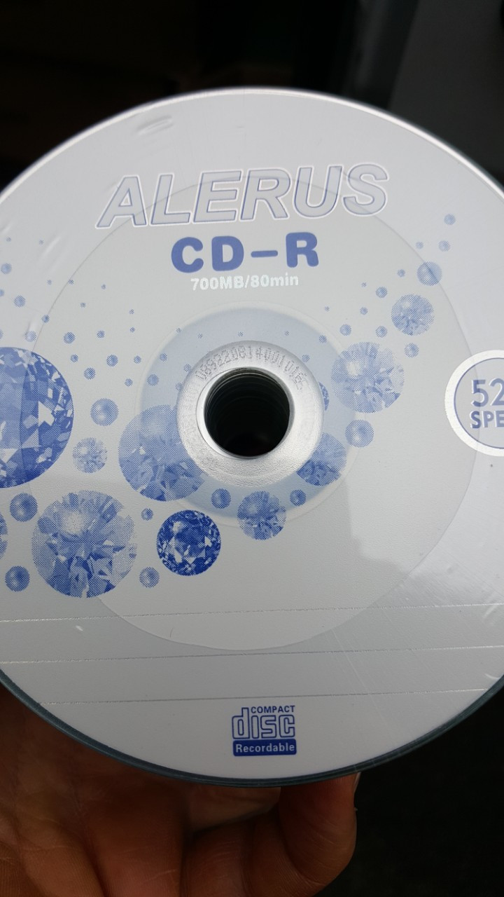 CD-R диски для аудио ALERUS Bulk/50 - фото 2 - id-p353864168