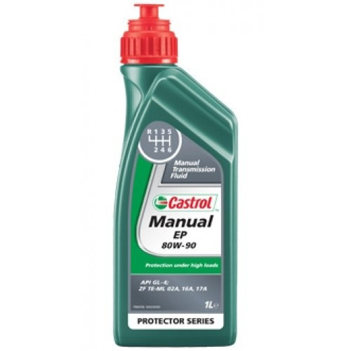 Трансмісійне масло Castrol Manual EP 80w90 GL-4/GL-5 (Каністра 1л)