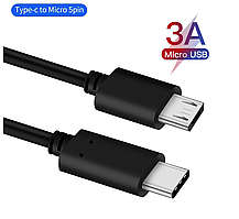 Кабель USB type-C для micro USB-адаптер для samsung 1m Micro USB для type-c 3,1 зарядний кабель для Usbc