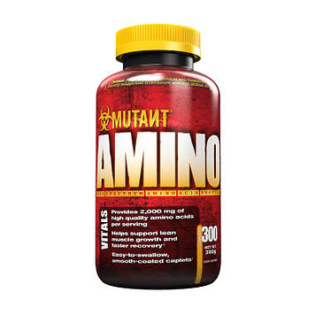 Амінокислоти Mutant Amino (300 caps) PVL