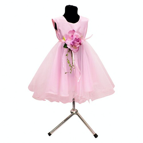 Платье нарядное пышное розовое для девочки на выпускной - фото 1 - id-p493354550