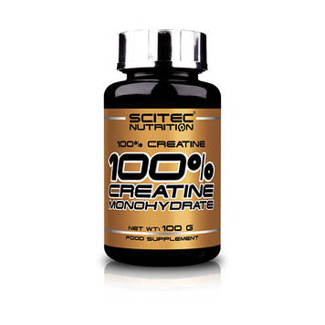 100% Creatine Monohydrate (100 g, unflavored) Scitec Nutrition