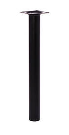 Ножка мебельная круглая Larvij 300xd30 мм Черный (L61R30BL30)
