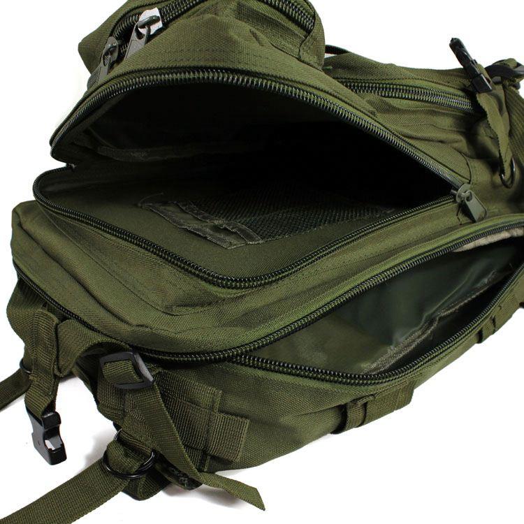Военный рюкзак 25 литров. Тактический армейский рюкзак. Олива, хаки. - фото 6 - id-p1049063523