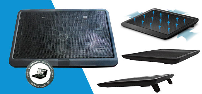 Охолоджувальна підставка для ноутбука Deepcool N19, фото 1