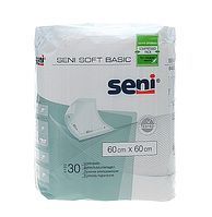 Одноразові Пелюшки Seni Soft Basic 60х60 См 30 Шт