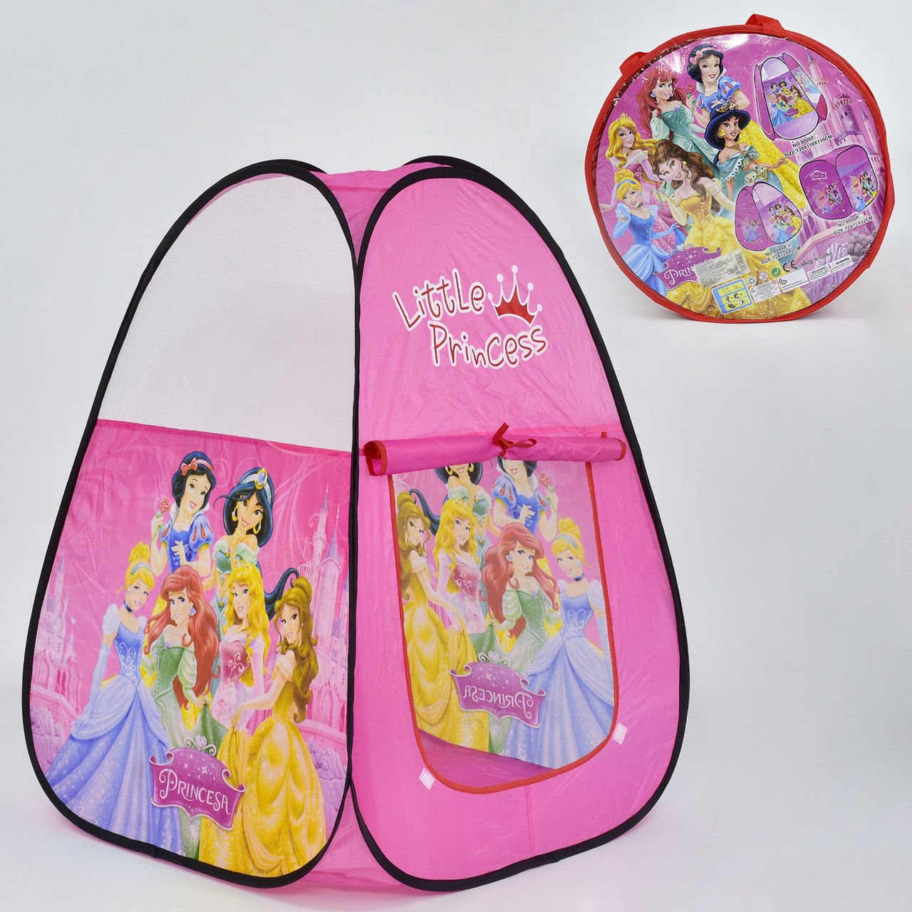 Намет дитячий Принцеси 8099 Р 72х72х92 см в сумці, фото 1