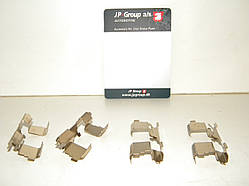 Комплект пружинок передніх гальмівних колодок на Мерседес Спринтер 210-519 2006-> JP GROUP— 1163651510