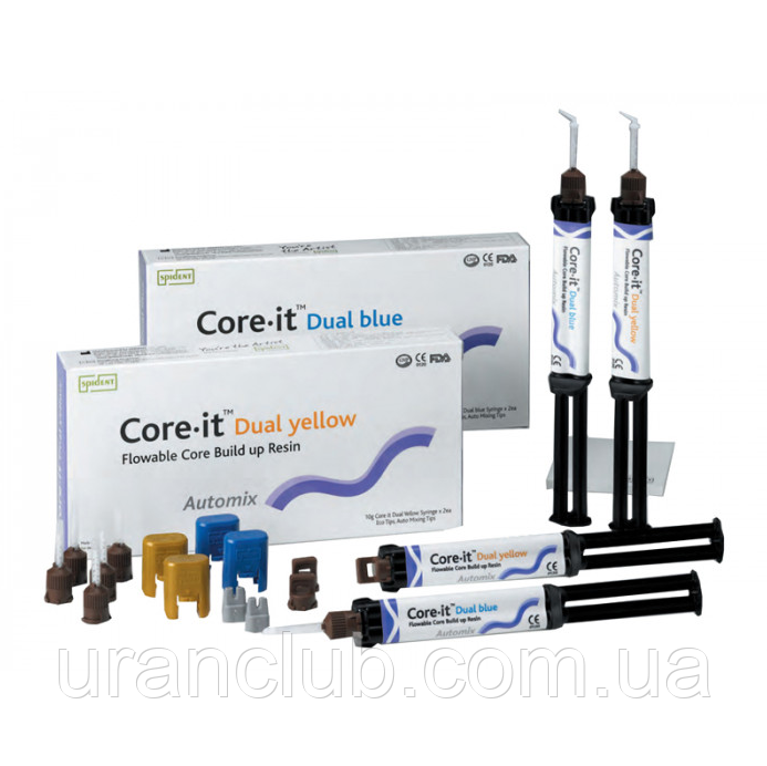 Core it Dual (колір зуба, голубий або білий)