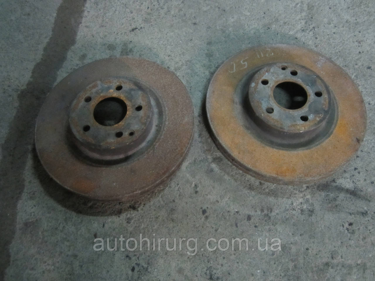 Передній гальмівний диск Mercedes-Benz w211 e-class, фото 1