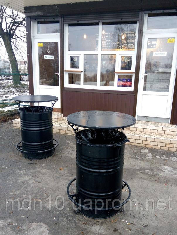 Стол бочка для уличной кофейни (арт. MS-SFF-06)