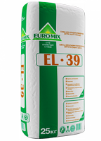 Євромікс EL 39, суміш для кладки клінкерної цегли сірий колір, шов оригінал