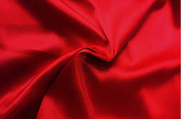 Тканина Креп Сатин Яскраво-червоний