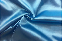 Тканина Креп Сатин Світло-блакитний