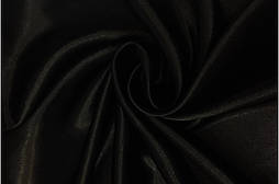 Тканина Креп Сатин Чорний