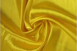 Тканина Креп Сатин Жовтий