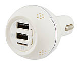 Ароматизатор у авто з вбудованим FM-трансмитером SMT KLY-899 2хUSB 12v White (3_00070), фото 4