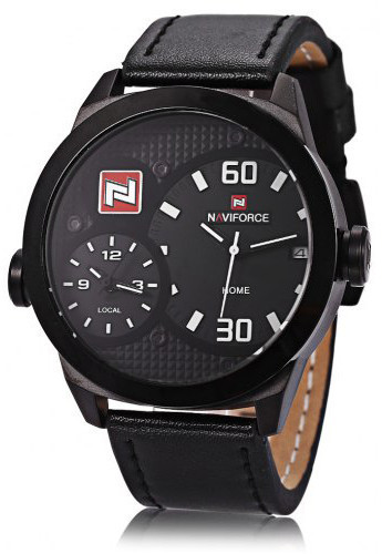 Чоловічі наручні годинники NaviForce 9092 Black (3_5504), фото 1