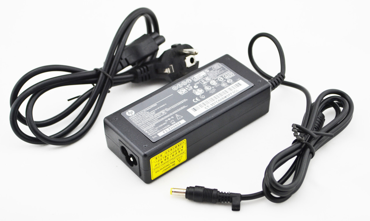 Блок живлення RIAS для ноутбука HP 18.5 V 3.5 A 65W 4.8x1.7 з кабелем живлення (3_6854)