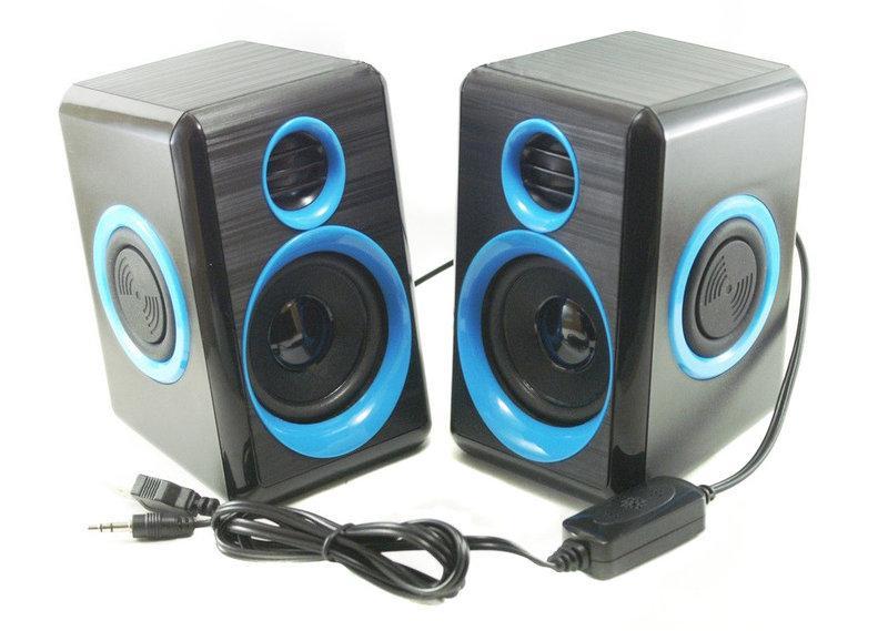 Колонки для комп'ютера F&T FT-165 Blue (3_3991)