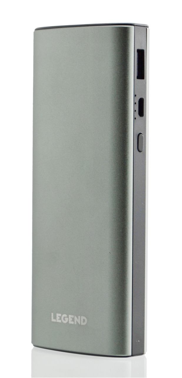 Зовнішній акумулятор Power Bank Legend 10000 mAh Gray (3_0205)