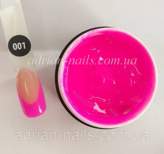 Poly Gel Color Adrian Nails - 001 (15грамм), фото 1