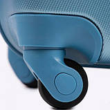 Дорожній чемодан Wings 310 великий L 90л МЯТНИЙ Валіза з полікарбонату Сумка на 4х колесах УДАРОСТІЙКА Польша, фото 6