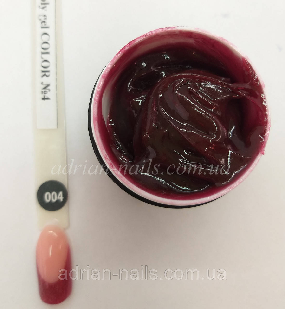 Poly Gel Color Adrian Nails — 004 (15грам)