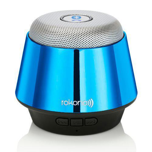 Портативна Bluetooth колонка Rokono B10 MP3 Blue (3_2700)